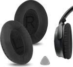 Geekria Comfort Laminaatkangast asendusk&otilde;rvapadjad, mis &uuml;hilduvad Bose QC45/QC35/QC35II, QC35 II Gaming, SoundLink, SoundTrue Around-Ear QuietComfort SE k&otilde;rvaklappidega (must)