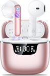 Bluetooth-Kopfh&ouml;rer, kabellos, HiFi-Stereo, Rosa