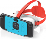 VR-peakomplekt Nintendo Switch 2 (2025), Switch 2 virtuaalreaalsuse VR-prillid reguleeritavate HD-l&auml;&auml;tsedega ja mugava peapaelaga, Labo VR-komplekt Switch 2 tarvikutele (valge ja sinine)
