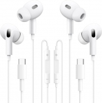 USB-C-Kopfh&ouml;rer, kabelgebunden, Hi-Fi-Ger&auml;uschisolierung, Typ-C-Ohrh&ouml;rer mit Mikrofon und Lautst&auml;rkeregler, kompatibel mit iPhone 15/16 Serie, Samsung Galaxy S20-S23 Ultra, Note 10/20, Google Pixel.