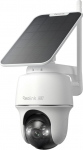 Reolink Argus PT Ultra Outdoor 4K Solar Surveillance Camera + Solar Panel, 2.4 & 5 GHz WiFi, Standalone, Solar WiFi Camera Outdoor with 8MP UHD Colour Night Vision, AI Detection, No Monthly Fee