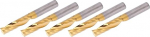 AUNMAS Spiralfr&auml;ser-Set, Schaftfr&auml;ser aus Hochgeschwindigkeitsstahl, 5 St&uuml;ck 6-mm-Fr&auml;ser f&uuml;r CNC-Gravur von Aluminium, Messing, Kupfer