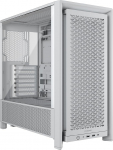 CORSAIR Frame 4000D Modular Mid-Tower ATX arvutikapp - k&otilde;rge &otilde;huvooluga, InfiniRail&trade; ventilaatorite kinnituss&uuml;steem, ASUS BTF, MSI Project Zero, Gigabyte Project Stealth - valge