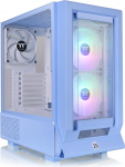 Thermaltake Ceres 350 MX Hydrangea Blue, ATX Midi-torni, 2 esipaneeli (karastatud klaas/v&otilde;rk), varjatud pistikutugi, 2 x 140 mm ARGB, USB-C, vaikne &otilde;huvahetus