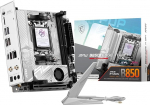 MSI MPG B850I Edge TI WiFi emaplaat, ATX - toetab AMD Ryzen 9000/8000/7000 protsessoreid, AM5-90A SPS VRM, DDR5 Memory Boost (8200+MT/s OC), PCIe 5.0 x16, M.2 Gen5, Wi-Fi 7, 5G LAN.
