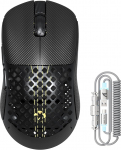 MAMBASNAKE M2 &uuml;likerge traadita m&auml;nguhiir, PAW3395PRO andur 40000 DPI, 41g s&uuml;sinikkiust, hiire spiraalkaabel, Tri-Mode 2.4G/Bluetooth/Wired, 100M kl&otilde;psu, Cloud Driver, ergonoomiline disain
