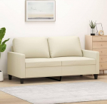 ZEYUAN 359138 2-kohaline diivan kreemjas 140 cm kunstnahast, Diivanid ja diivanid, Diivanid elutuppa, Diivan teismeliste tuppa, Relax diivan, Diivan magamistuppa, Polsterdatud diivanid
