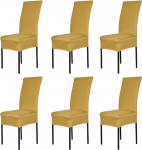 Universaalsed Stretch toolikatted 4 / 6 elastse kaasaegse kaitsja toolikatte Stretch toolikate Bi-Elastic Fit komplektiga