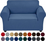 Joccun Wasserabweisende Sessel-Schonbez&uuml;ge Couchbez&uuml;ge, 1 St&uuml;ck, Stretch-Spandex, Jacquard-Sofabezug mit elastischer Unterseite, M&ouml;belschutz f&uuml;r Hunde, Katzen, Kinder (Sessel, Fluss)