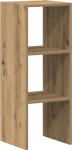 vidaXL raamaturiiul, virnastatav, Artisan Oak, 30 x 30 x 80 cm, puitmaterjal, raamaturiiul, kontorikapp, arhiiviriiul, raamaturiiul, kontoririiul, Highboard