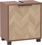 Schildmeyer Piazza 160385 tualettruum Mauve / Herringbone Decor 50,3 x 33 x 56 cm
