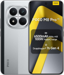 XIAOMI Poco M8 Pro 5G nutitelefon, 12 GB RAM + 512 GB m&auml;lu, 6,83-tolline 1,5K CrystalRes AMOLED, Snapdragon 7s Gen 4, 50 MP Light Fusion 800 OIS-iga, IP68, h&otilde;bedane, 2-aastane garantii