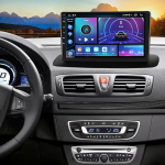 LICHENGTAI 4+64G Android 14 Autoradio 2 DIN Renault Megane 3 2009-2014 juhtmevaba Carplay Android autole, 9-tolline puuteekraaniga autoraadio GPS WiFi Bluetooth tagurduskaameraga SWC FM/RDS