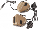 Fydun Airsoft Dummy Tactical, v&auml;ljas veekindel kokkupandav taktika mikrofoni k&otilde;rvaklapid k&otilde;rvaklapid CS Combats M&auml;ngud Mud (Tanning)