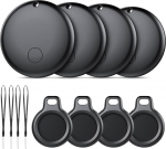 Air Tracker Tag Android Smart Tag, Key Finder KeyFinder &uuml;hildub Google Find My Device App (ainult Android), Bluetooth Key Finder pagasi / kotid / kohvrid / rahakott (4i pakett)
