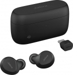 Jabra Evolve2 Buds True Wireless In-Ear Bluetooth aktiivse m&uuml;rasummutusega (ANC), 4 mikrofoniga MultiSensor h&auml;&auml;ltehnoloogia - sertifitseeritud MS Teams jaoks - must