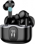 Juhtmevabad kuuldeaparaadi k&otilde;rvaklapid 2025, Bluetooth 5.4, In-Ear, TWS, ANC + ENC, HiFi kvaliteetne heli, USB laadimine, koos &uuml;mbrisega, pikk kestus, &uuml;hildub iOS / Androidiga, s&otilde;ltumatus vasakule / paremale poole