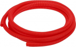 QUARKZMAN Geteiltes Kabelkanalrohr 3/4"(20mm) ID 20FT(6m) Kabelkanalrohr Hitze- Und K&auml;ltebest&auml;ndig -40F Bis 257F Kunststoff Flexibler Schlauch Kabelschutz F&uuml;r Elektrische Kabel, Rot