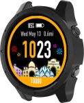 Disscool PC &uuml;mbris &uuml;hilduv Garmin Forerunner 945/935, pehme kukkumisvastane PC kaitsekott Garmin Forerunner 945/935 jaoks, must