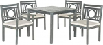 Safavieh EUP6721B Monica &otilde;uekomplekt - Ash Grey/Ecru (5-osaline)