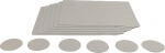 Tischsets-Untersetzer-Set, Doppelseitige Tischsets aus PVC-Leder, Runde Untersetzer mit Hitzebest&auml;ndigkeit Bis 100 &deg;C und &ouml;lbest&auml;ndig, Ideal f&uuml;r Esstisch, K&uuml;che, Restaurant und Caf&eacute; (Gr&uuml;n