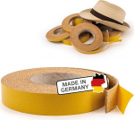 The Felt Store isekleepuvad korgiribad, 5 m pikk, 3 cm lai ja 3 mm paks, saab l&otilde;igata m&otilde;&otilde;tu, kui laiendusliit, m&uuml;tsiriba, korgilint, korgikebing, m&uuml;tsiv&auml;hendaja - Made in Germany