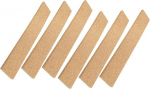 Garneck Pack of 6 Self-Adhesive Cork Strips Natural Frameless Strips Cork Board Wall Cladding Wall Upholstery Cork Board Bulletin Bars Made of Cork Self-Adhesive Bulletin Bars Made of Cork