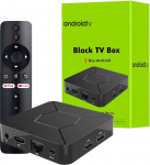 BOXPUT Q5 TV Box, Android 10.0 s&uuml;steem, Allwinner H313 kiip, BT5.2 Dual WiFi 2.4G/5G, 4-tuumaline 4K dekodeeriv TV Box, 2GB RAM, 8GB ROM ja 100M LAN Enternet Smart Android Box koos h&auml;&auml;lega BT kaugjuhtimispuldiga