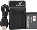 DSTE LP-E17 Li-ion aku ja USB laadija Canon EOS M3 750D 760D 250D 8000D 200D Kiss X8i X10 Rebel T6i T6s SL3 jaoks