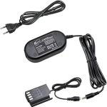 Glorich DMW-DCC17 vahelduvvooluadapter Dummy aku DMW-BLK22 DC Coupler Panasonic LUMIX S5 DC-S5 DC-S5K DC-S5GK GH5 II GH6 GH6GK akuklamber DMW-BGS5 digikaamerale DMW-BGS5