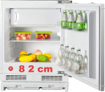 magictec MSR100BU sisseehitatud k&uuml;lmik koos s&uuml;gavk&uuml;lmikuga, 59 cm lai, 96L (84L/12L) | Low Frost | K&uuml;lmik-puhastuskombinatsioon vahetatavate uksehingedega | Temperatuuri reguleerimine | LED-valgustus