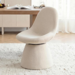 P&ouml;&ouml;rlevad s&ouml;&ouml;gitoa toolid, &scaron;enill polsterdatud tool ilma k&auml;etoeta, retro s&ouml;&ouml;gitool s&ouml;&ouml;gituppa/k&ouml;&ouml;ki/ s&ouml;&ouml;gituppa/lounge'ile, elutuppa, valge