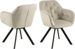 AC Design Furniture Kerstin Carver s&ouml;&ouml;gitooli H81,5 x L57,5 x S61,5 cm Liivakangas / Metall