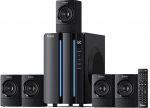 Bobtot Surround Sound System kodukinos&uuml;steem - 800W tippv&otilde;imsus, 6,5" subwoofer, 5.1 helis&uuml;steemi k&otilde;lar, ARC, optiline AUX, Bluetooth USA-ELi toitepistiku adapteriga kaasas