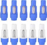 10tk / partii Nac3Fca Speakon pistik 3 Pin Powercon pistik 20A 250V AC Power Connector Sinine ja