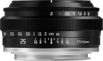 TTArtisan 25 mm F2.0 APS-C Manual Camera Lens Portable Cost-Effective Portrait Format Humanity Street Still Life Lens for Sony E Mount