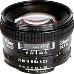 Nikon 20mm F2.8D AF Nikkor objektiiv (uuendatud)