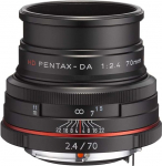 Pentax HD DA Limited 70mm F2.4 Lens - Black