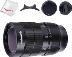 PERGEAR 60 mm F2.8 II t&auml;iskaader makroobjektiiv 2x suurendusega Sony E-Mount objektiivile, manuaalne fookus ja suur ava, &uuml;hildub Sony E-Mount peegelkaameratega Alpha a7 a7II a7III a7R