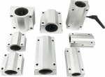 2 osa/los SCS8LUU SCS10LUU SCS12LUU SCS13LUU SCS16LUU SCS20LUU Linear Kugellager Block CNC Router 3D Drucker Wellen Stange Teile(SCS16LUU)