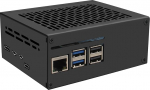 Geekworm X1201-C1 metallist korpus Raspberry Pi 5 & X1201 UPS Shieldile