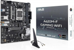 ASUS A620M-F Gaming WiFi emaplaat, AMD mATX, DDR5, 2X M.2 PCIe 4.0, HDMI, 2.5GB Ethernet, USB 3.2 Gen 1 Type-A, SafeSlot Core+, Q-DIMM, Q-LED Core, Q-Slot, ASUS 5X Protection III, Armoury Crate