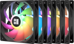 Thermalright TR TL-C12C-S X5 CPU ventilaator, must ventilaator, PC ventilaator kiirusega 1550 rpm, 120 mm arvutikarbi jahuti, PWM-juhtimisega ventilaator karbi ja vedelikjahutite ning protsessorijahutuse jaoks