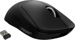 Logitech G PRO X SUPER LIGHT juhtmevaba m&auml;nguhiir HERO 25K sensoriga, &uuml;likerge 63g, 5 programmeeritavat nuppu, kuni 70 tundi aku kestvust, sh Zero additives PTFE Feet, PC / Mac, must
