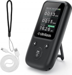 LifeBasis Geiger Counter, Dosimeter Radiation Detector for Measuring Radioactivity, Highly Accurate Nuclear Radiation Detector, Portable Beta Gamma X-Ray Tester with TFT Display, USB Rechargeable