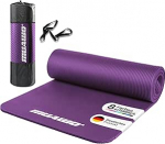 Premium spordimatt ja spordimatt, ideaalne joogamatt, v&otilde;imlemismatt, treeningmatt, libisemisvastane, eriti paks ja eriti pikk, kuni 190 cm pikkus x 100 cm laius x 1,5 cm paksus.