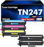 TN-243CMYK MFC L3750CDW TN247 tooner: MFC-L3770CDW Kompatibiilne Brother DCP-L3550CDW MFC-L3750CDW TN243CMYK TN 243CMYK HL-L3210CW DCP-L3510CDW HL-L3230CDW CDW MFCL 3710CW TN-243 TN-243BKga.