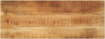 vidaXL lauaplaat, puidust lauaplaat s&ouml;&ouml;gilauale, kohvilaud, t&auml;ispuidust laud, rustikaalne disain, asenduslauaplaat, 80 x 30 x 3,8 cm, ristk&uuml;likukujuline, t&ouml;&ouml;tlemata, t&auml;ispuit, mango