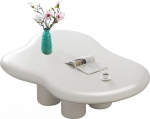 Simple Modern Cloud Coffee Table - ebaregulaarne k&uuml;ljelaud elutuppa - must/kreemjas/valge k&uuml;ljelaud kokteililaud