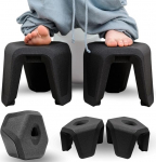 STUUL&reg; T&auml;iskasvanute tualett-tool - Disainivannitoa tualett-tool - Meditsiiniline tualett-tool t&auml;iskasvanute loomulikuks soolestiku liikumiseks - WC-tool k&otilde;hukinnisuse vastu - soolestikust inspireeritud tualett-tool, millel on v&otilde;lu